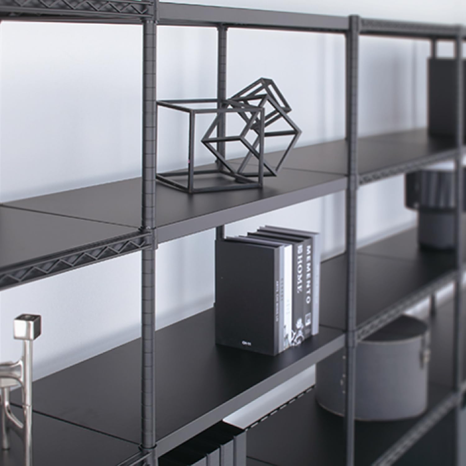 エレクター ベーシックシリーズ フラットシェルフ W900xD450mm ブラック 1枚 [並行輸入品]